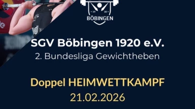 SGV Böbingen vs. A-Team | 2. Bundesliga Gewichtheben #germanweightlifting