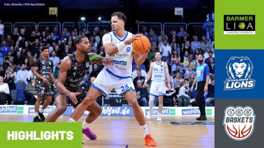 ProA: PS Karlsruhe LIONS vs. SBB Baskets | Highlights