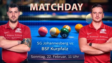 8. Bundesligaspieltag SG Johannesberg gegen BSF Kurpfalz