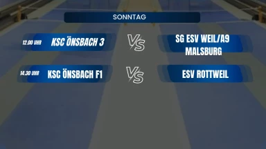 KSC Önsbach F1 - ESV Rottweil