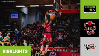 ProA: GIESSEN 46ers vs. Nürnberg Falcons BC | Highlights