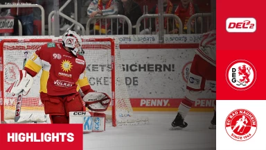 DEL2: Düsseldorfer EG vs. EC Bad Nauheim | Highlights