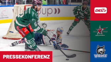 DEL2: Starbulls Rosenheim vs. EHC Freiburg | Pressekonferenz