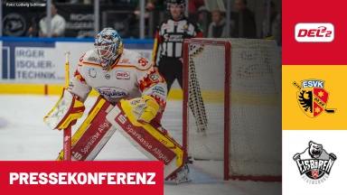 DEL2: ESV Kaufbeuren vs. Eisbären Regensburg | Pressekonferenz