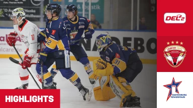DEL2: Lausitzer Füchse vs. Ravensburg Towerstars | Highlights