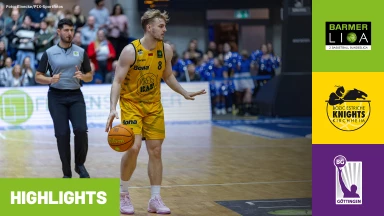 ProA: Bozic Estriche Knights Kirchheim vs. BG Göttingen | Highlights