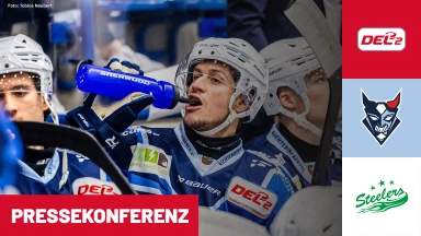 DEL2: Blue Devils Weiden vs. Bietigheim Steelers | Pressekonferenz