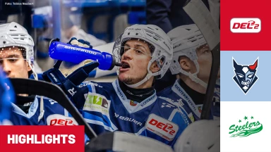 DEL2: Blue Devils Weiden vs. Bietigheim Steelers | Highlights