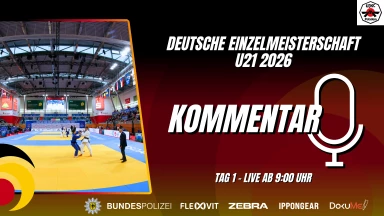 Deutsche Einzelmeisterschaften U21 2026 Potsdam - Kommentierter Stream - Tag 1