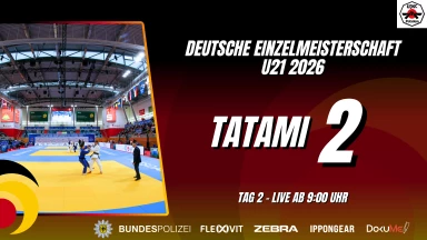 Deutsche Einzelmeisterschaften U21 2026 Potsdam- Tatami 2 - Tag 2