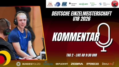 Deutsche Einzelmeisterschaften U18 2026 Leipzig - Kommentierter Stream - Tag 2