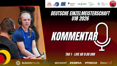 Deutsche Einzelmeisterschaften U18 2026 Leipzig - Kommentierter Stream - Tag 1
