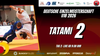 Deutsche Einzelmeisterschaften U18 2026 Leipzig - Tatami 2 - Tag 2