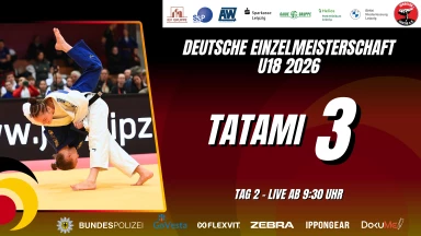 Deutsche Einzelmeisterschaften U18 2026 Leipzig - Tatami 3 - Tag 2