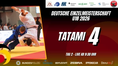 Deutsche Einzelmeisterschaften U18 2026 Leipzig - Tatami 4 - Tag 2