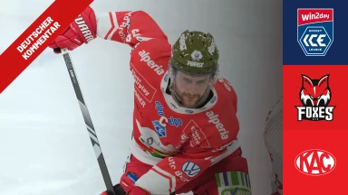 win2day ICE Hockey League: HCB Südtirol Alperia vs. EC-KAC - Deutscher Kommentar