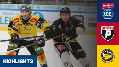 win2day ICE Hockey League: Pioneers Vorarlberg vs. HC Falkensteiner Pustertal I Highlights