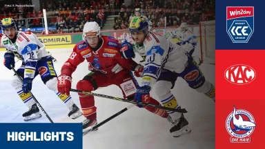 win2day ICE Hockey League: EC-KAC vs. HC TIWAG Innsbruck - Die Haie I Highlights
