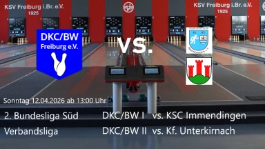 Heimspiel DKC/BW Freiburg vs. Immendingen, Unterkirnach