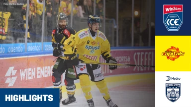 win2day ICE Hockey League: Vienna Capitals vs. Hydro Fehervar AV 19 | Highlights