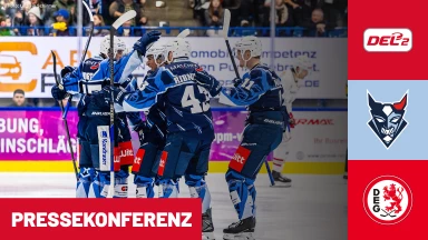 DEL2: Blue Devils Weiden vs. Düsseldorfer EG | Pressekonferenz
