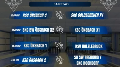 2. Bundesliga Süd: KSC Önsbach - KSV Hölzlebruck