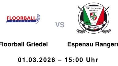 efloorball.de-Regionalliga Hessen Herren GF Floorball Griedel - Espenau Rangers