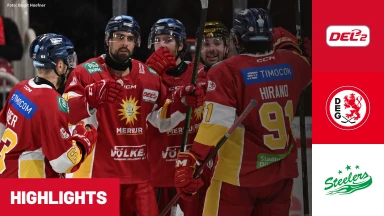 DEL2: Düsseldorfer EG vs. Bietigheim Steelers I Highlights