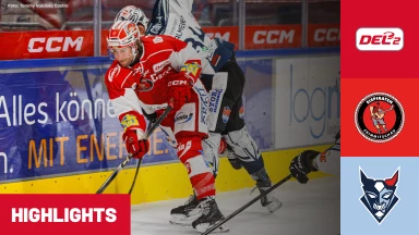 DEL2: Eispiraten Crimmitschau vs. Blue Devils Weiden I Highlights
