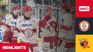 DEL2: EV Landshut vs. ESV Kaufbeuren I Highlights