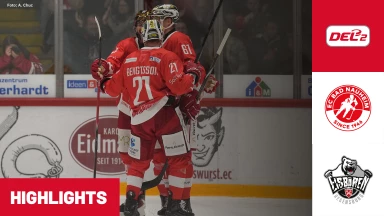 DEL2: EC Bad Nauheim vs. Eisbären Regensburg I Highlights