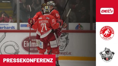 DEL2: EC Bad Nauheim vs. Eisbären Regensburg | Pressekonferenz