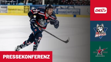 DEL2: EC Kassel Huskies vs. Starbulls Rosenheim | Pressekonferenz