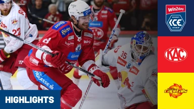 win2day ICE Hockey League: EC-KAC vs. Vienna Capitals | Highlights