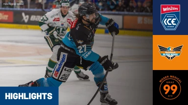 win2day ICE Hockey League: Steinbach Black Wings Linz vs. Moser Medical Graz99ers | Highlights