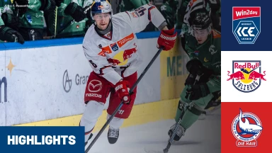 win2day ICE Hockey League: EC Red Bull Salzburg vs. HC TIWAG Innsbruck - Die Haie | Highlights