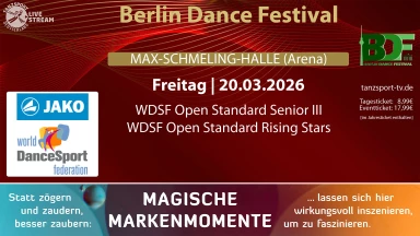 Berlin Dance Festival 2026 Arena Freitag