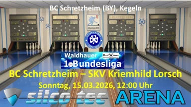 1. Bundesliga 120 Frauen: BC Schretzheim - SKV Kriemhild Lorsch