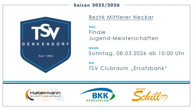 Jugend-Meisterschaften Bezirk MN - Finaltag