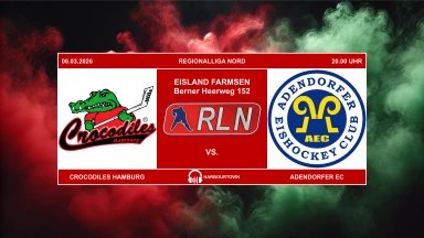RLN Halbfinale | 06.03.26 | Crocodiles Hamburg vs. Adendorfer EC