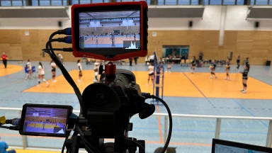 Volleyball 3.Liga Frauen Saison 2025 / 2026 Berliner VV -SG Rot. Prenzlauer Berg