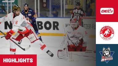 DEL2: EC Bad Nauheim vs. EC Kassel Huskies | Highlights