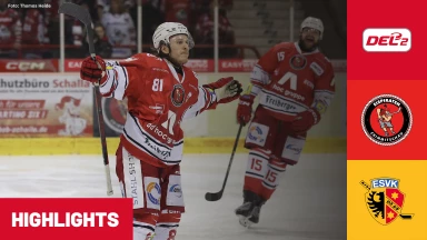 DEL2: Eispiraten Crimmitschau vs. ESV Kaufbeuren | Highlights