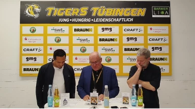 Pressekonferenz | Tigers Tübingen - HAKRO Merlins Crailsheim