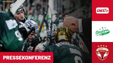 DEL2: Bietigheim Steelers vs. Lausitzer Füchse | Pressekonferenz