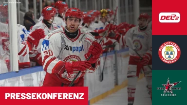 DEL2: EV Landshut vs. Starbulls Rosenheim | Pressekonferenz