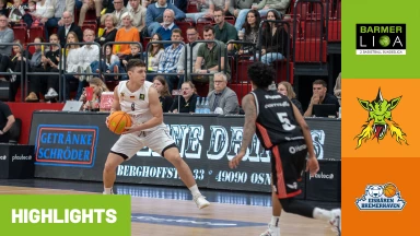 ProA: Artland Dragons vs. Eisbären Bremerhaven | Highlights
