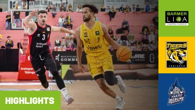ProA: Tigers Tübingen vs. HAKRO Merlins Crailsheim | Highlights