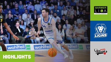 ProA: PS Karlsruhe LIONS vs. Nürnberg Falcons BC | Highlights