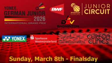 YONEX German Junior 2026 - Sunday Finalsday - Court 2